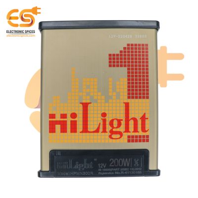 12V-200W Hi Light Rain Proof LED  Power Supply, For Outdoor Light